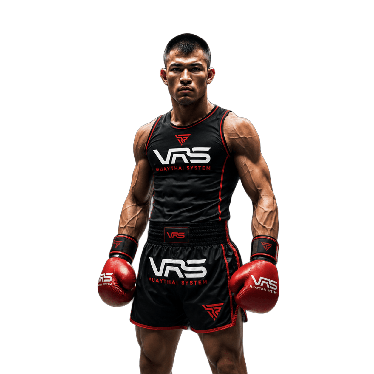 Lutador da Versus Fight Club com kit VRS® Muaythai System