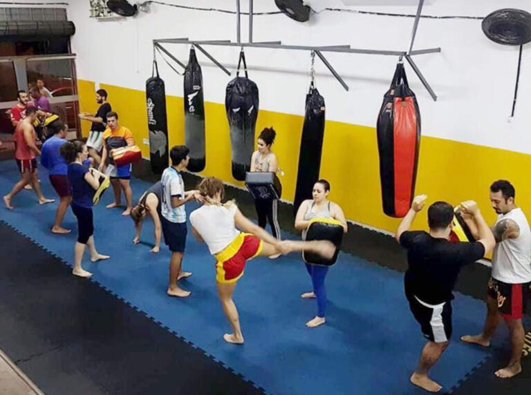 como é uma aula de muaythai