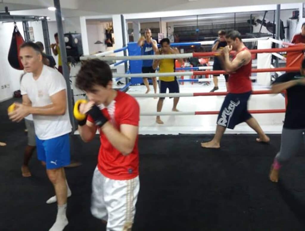 academia de boxe