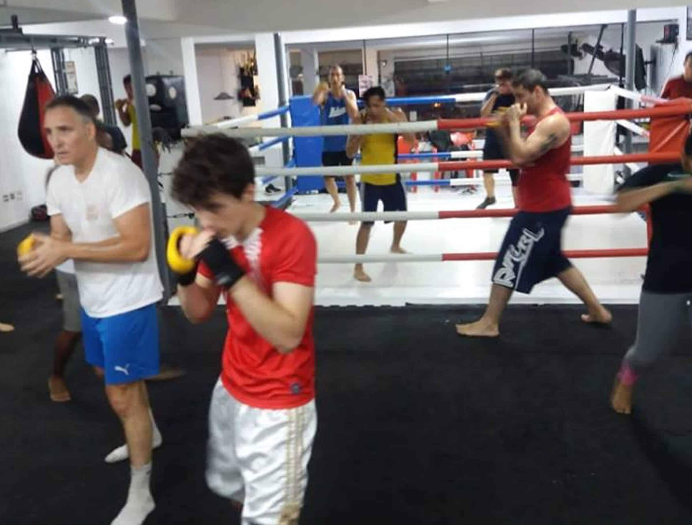 academia de boxe